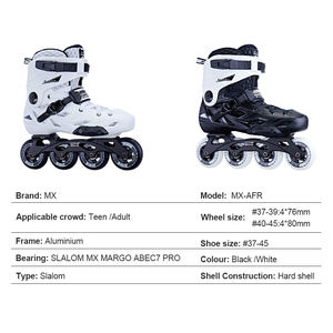 नेपाल कीमत में स्लैलम वयस्क चार पहिया इनलाइन रोलर स्केट्स जूते - Product Image 6