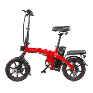 CAMORO DYU A5 magazzino ue stock bici elettrica cina sccooter elettrico a due ruote per motore di bicicletta 48v 350w 14 pollici pieghevole ebike