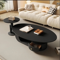 Anpassbarer, Wohnzimmer-Couchtisch im Home-Style, Neuer Stil, Ovaler Couchtisch