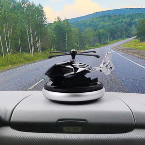 Purificador de Aire para Coche con Forma de Helicóptero Giratorio, Energía Solar, Aromaterapia Sólida, Perfume Duradero para Interiores, Fragancia para Asientos, PVC - Product Image 1