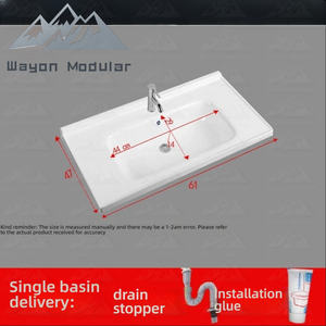 Wayon Luxury Artistic Vessel Sink Collection in Ceramic &amp; Glass for Modular Home Suites - Product Image 6