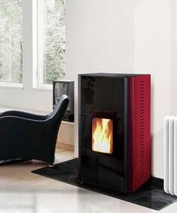 Stufa a Pellet di legno intelligente controllo Wifi stufa a Pellet prezzo all'ingrosso - Product Image 3