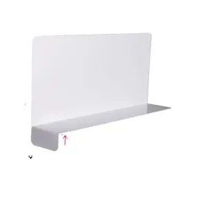 T Shaped Transparent Plastic Shelf Divider - Clear Free Standing Merchandise Organizer Shelf Dividers for Kitchen Cabinet