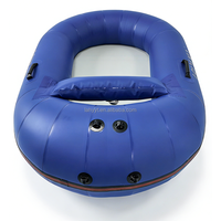 Kayak gonflable portable Hailebao Easy Storage, confortable, en PVC, design escargot, léger, pour la pêche en eau libre, bateau d'extérieur.