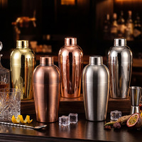 Ensemble de shaker à cocktails Boston TOPIN 2026 en acier inoxydable 600 ml pour accessoires de bar
