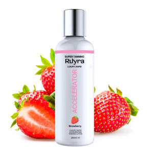 Crème bronzante intensive naturelle à l'extrait de peptide organique pour une bronzage foncé, marque privée OEM/ODM, gel accélérateur pour le corps à utiliser en cabine de bronzage - Product Image 4