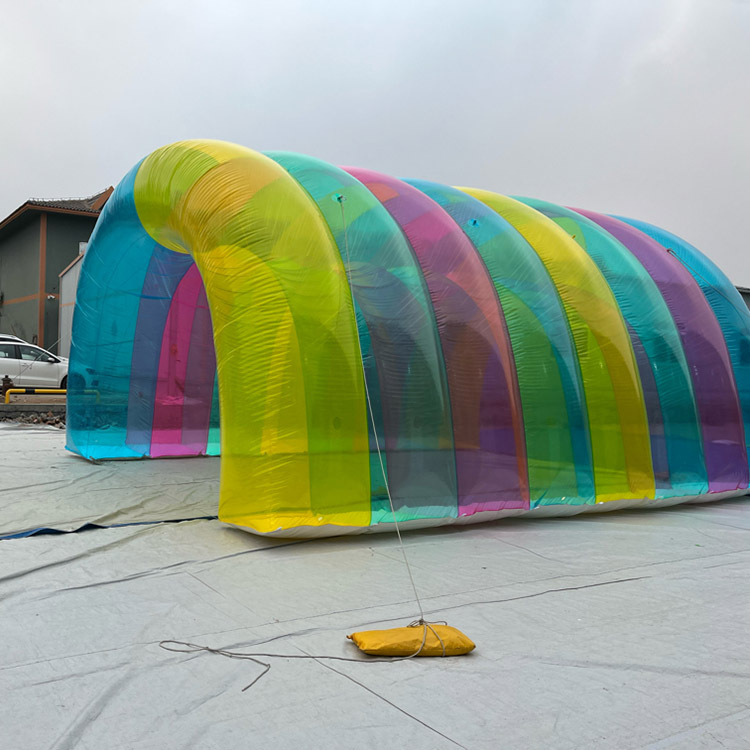 Custom 8m PVC Inflatable Transparent Football