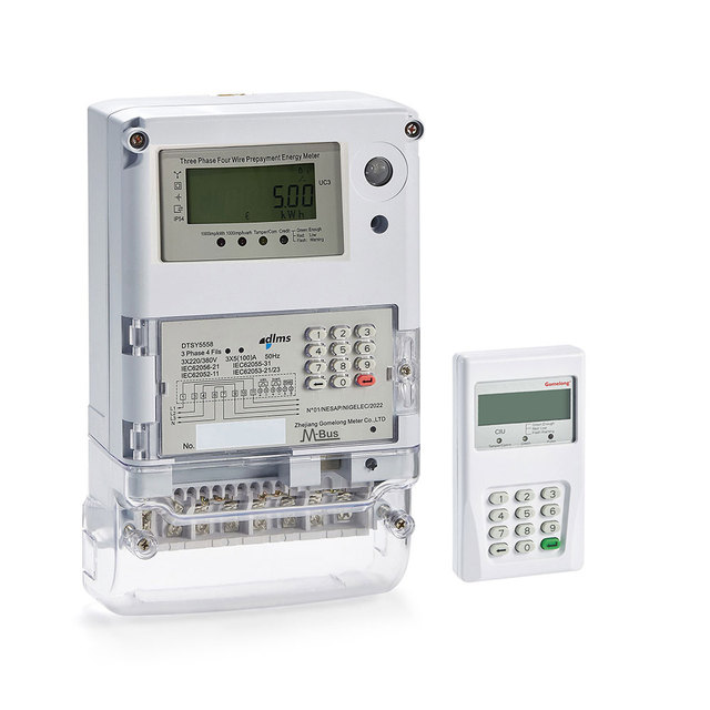 Three Phase STS Keypad Prepaid Smart Electric Energy Meter Modular AMI Meter