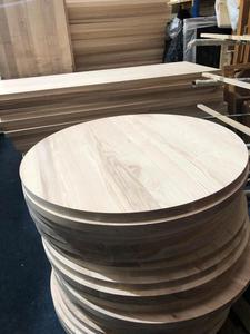 Modern Luxury Restaurant Customization Hotel Home Livingroom Furniture Solid <strong>Oak</strong> Wood <strong>Table</strong> <strong>Top</strong> - Product Image 6