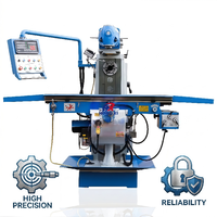 Machine de fraisage universelle industrielle X6436 pour l'ingénierie de haute précision