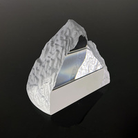 MH-J0303 de trophée en cristal personnalisé en forme d'iceberg de montagne claire