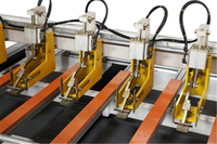 Scie à ruban automatique motorisée de haute qualité pour le travail du bois, machine de découpe et de pliage CNC