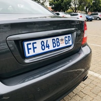 Plaques d'immatriculation vierges innovantes en aluminium réfléchissant pour sublimation, vente en gros d'usine, pour la décoration de voitures et les plaques d'immatriculation sud-africaines