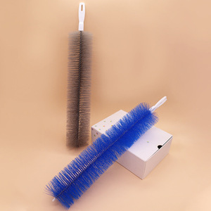 Brosse de nettoyage à long manche, poils en nylon doux, outil de dépoussiérage domestique - Product Image 2