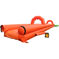 Toboggan gonflable étanche à l'air Slip n Toboggan Commercial adultes enfants Splash Sprinkle toboggan gonflable glissant et toboggan à vendre