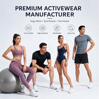 Ensemble de yoga et de fitness pour femmes, personnalisé, avec leggings push-up à manches longues et fermeture éclair, tenue de sport nude pour l'entraînement et la course