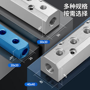 Distribuidor de Gas Multi-Tubería 30X30 y 20X20, Colector de Escape Recto, Conector de Escape de Gas, Maquinaria de Eliminación de Gas - Product Image 2