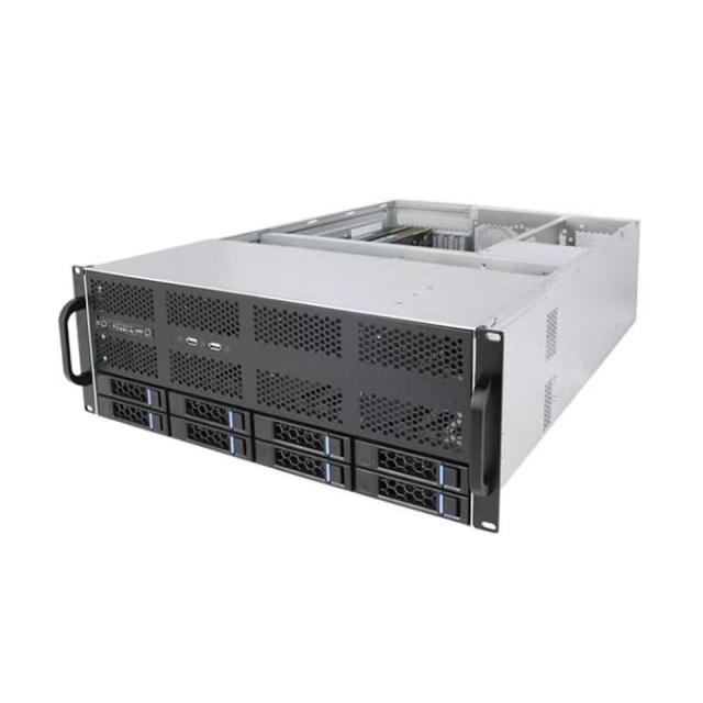 Intel Xeon 4/5th 4 GPU Rack Server AI 4U Server Support Graphics Card
