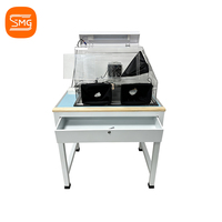 Machine de polissage et de collecte de poussière pour bijoux, moteur en acier inoxydable, hotte de meulage fermée, vitesse variable, pour or, argent et métaux précieux
