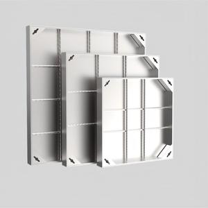 Corrosion-resistant 304 stainless steel hidden inspection manhole cover square municipal sewer grille, sand manhole cover - Product Image 1