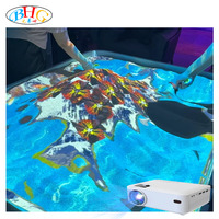Table de projection interactive BHG AR pour enfants : Projecteur de sable éducatif et artistique, table magique pour l'art