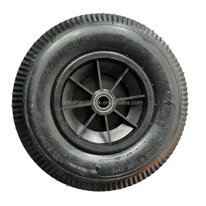 410 /350-6 lawn mower wheels with plastic rims