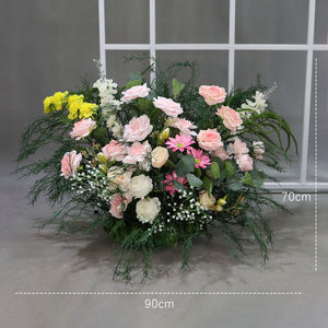 Nouvelles fleurs artificielles de style forestier, couleur personnalisée, haute qualité, pour décoration de mariage, vitrine, scène, cérémonie, anniversaire, événement - Product Image 2