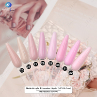 Nouveauté Gel de construction pour ongles Poly Gel Liquide Faible Brûlure Extension Acrylique Liquide Gel de construction UV/LED en bouteille Gel Biab