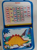 Jouet éducatif en tissu pour enfants, tableau d'activités en feutre 3D, développement cognitif, éveil à la croissance, livre silencieux Montessori, 28x22cm