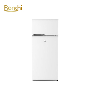 Réfrigérateur électrique à double porte de 108 L, à congélateur supérieur, compact, autonome et écoénergétique pour usage domestique - Product Image 2