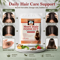 Tisane More Hair Inside Out pour la Soins des Cheveux, Sachets de Thé Faciles à Infuser 5g, 30 Sachets, Jasmin Gingembre, Vente en Gros, Marque Privée, Fabrication en Usine