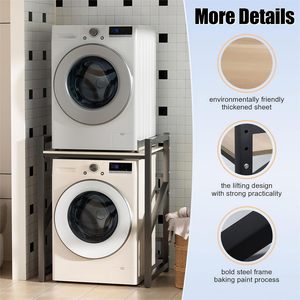 Nhà máy nóng bán có thể điều chỉnh chiều cao Tổ Chức Phòng Tắm Di động lưu trữ giá - Product Image 3