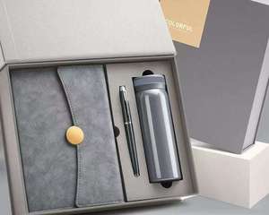 Istapromo ของขวัญ A5โน๊ตบุ๊ค, คู่มือ, ถ้วยฉนวนธุรกิจ, ชุดกล่องของขวัญโน้ตบุ๊ค, โลโก้ที่กำหนดเอง, สมุดบันทึก, คู่มือ - Product Image 2