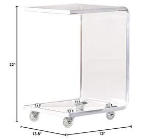 Exhibidor Acrílico con Ruedas para Exhibición de Artículos, Libros y Decoración del Hogar, Venta al por Mayor de Fábrica - Product Image 6