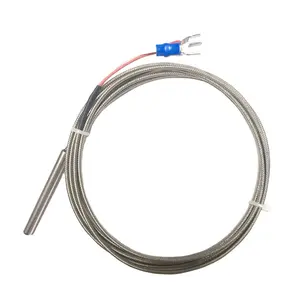 Thermowell के साथ कश्मीर प्रकार thermocouple तापमान सेंसर 0-10 v