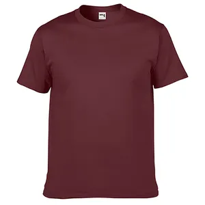 T-shirt unique personnalisé de haute qualité imprimé bouffant uni 100% coton t-shirts pour hommes t-shirt imprimé bouffant 3d avec votre propre logo