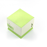 Boîte cadeau rigide biodégradable avec logo personnalisé, en carton rigide recouvert de papier, emballage oblong pour parfum