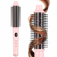 Rizador de pelo giratorio profesional, rizador de pelo PTC con galvanoplastia de calor, rizador de varita