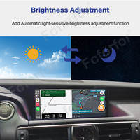 Lecteur DVD de voiture 10,25 pouces pour Lexus IS 2013-2017, conduite à gauche, lecteur multimédia de voiture, navigation GPS, CarPlay
