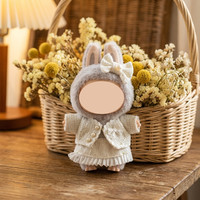 Vêtements de poupée de 17 cm [Tissu uniquement] – Nœuds et rubans, jupe, style élégant et professionnel, accessoire pour poupée