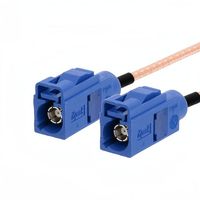 Câble coaxial RF RG316 personnalisé avec connecteurs N, BNC, TNC, cordon de raccordement droit ou à angle droit pour la communication