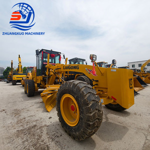 Cheap Price Liugong 4215D Motor Grader <b>Used</b> Liugong 4215 Grader for <b>Road</b> with Double Drum <b>Roller</b> Essential Engine Pump Core - Product Image 2