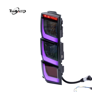 Système d'éclairage automobile multifonctionnel, rééquipement de véhicule, feux arrière <span class=keywords><strong>LED</strong></span> RGB, feux arrière colorés de sécurité pour ISUZU Dmax 2012 - Product Image 2