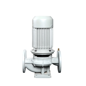 Pompe à eau centrifuge verticale en ligne avec moteur intégré - Product Image 1