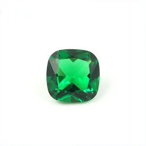 Synethic Emerald Oval Cut Green Spinel Nano Groen Precious Stone