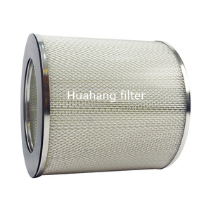 Factory Direct Washable Reusable Sintered <b>Vacuum</b> <b>Pump</b> Powder Filter Cartridge - Product Image 2