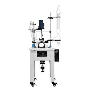 Topacelab Bioreactor Single Layer 50L/100L Glass Reactor Digital Multifunctional Home Use Farms Laboratory PLC Core Hot Sale