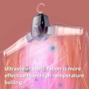 Séchoir pliant portable <span class=keywords><strong>pour</strong></span> dortoir, voyage, usage domestique, séchage rapide des chaussures et des vêtements, petit dispositif de stérilisation, boîtier en PP - Product Image 2