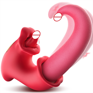 Erwachsenen-Zungenstimulator Zungenleck-Stimulator für Weibliche Masturbation zur G-Punkt- und Klitoralen Orgasmus-Stimulation <span class=keywords><strong>USB</strong></span>-Aufladbar - Product Image 2