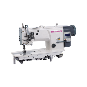 RONMACK RM-4422E-GUT Industrial Flat-Bed <b>Lock</b> Stitch Motor Computer Auto Trimmer Compound Feed Double Needle Sewing Machine - Product Image 1